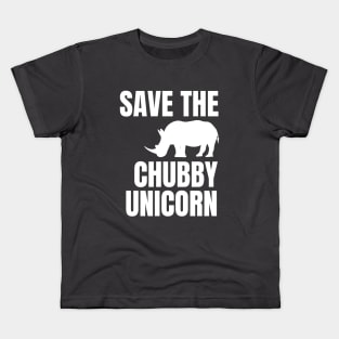 save rhino funny Kids T-Shirt